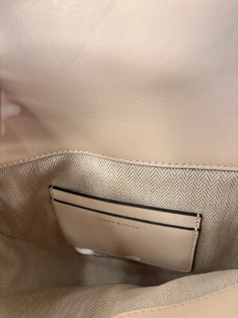 Tory Burch Mini Fleming Soft Crescent Bag Quilted Leather Crossbody Shoulder Bag